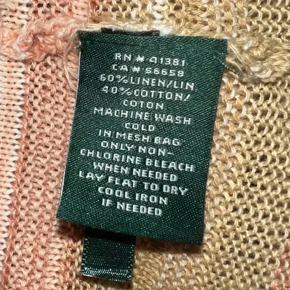 Ralph Lauren Women’s Denim Women’s Silk Blend Lightweight Sweater Small - Picture 9 of 13